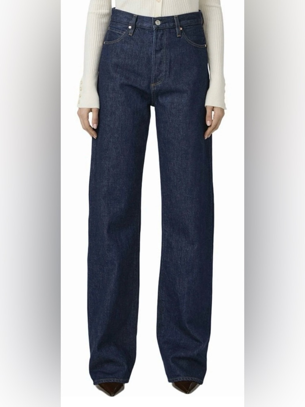 Paige Dark Denim Jeans | Size 34